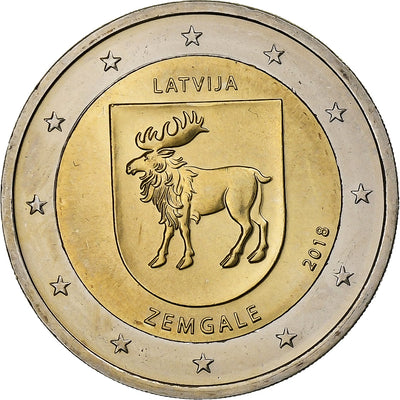 Lituania, 
            
               2 Euro, 
            
               Zemgale