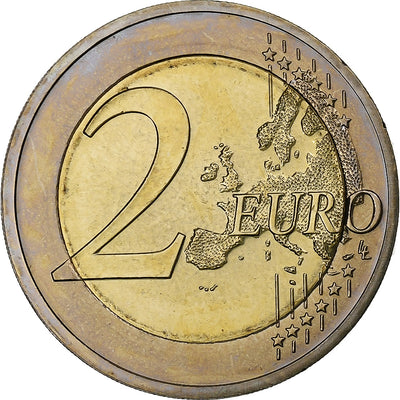 Germania, 
            
               2 Euro, 
            
               25 Years of German Unity