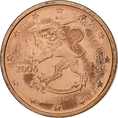 Finlandia, 
            
               2 Euro Cent, 
            
               2006