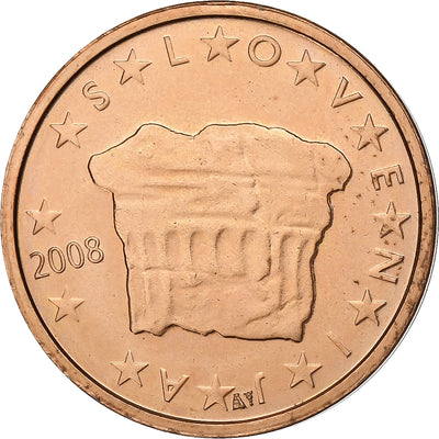 Slovenia, 
            
               2 Euro Cent, 
            
               2008