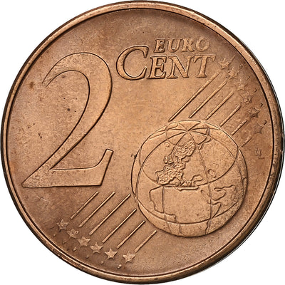 Grecia, 
            
               2 Euro Cent, 
            
               2002