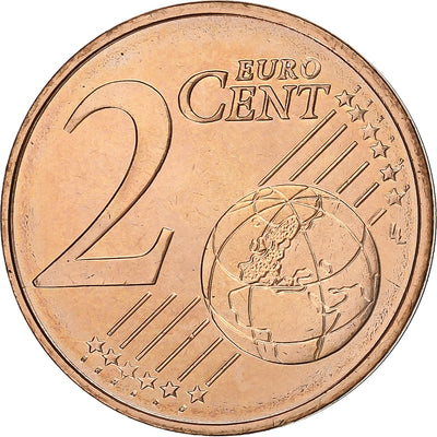 Grecia, 
            
               2 Euro Cent, 
            
               2008