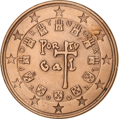 Portogallo, 
            
               5 Euro Cent, 
            
               2002