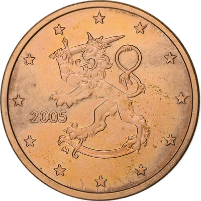 Finlandia, 
            
               5 Euro Cent, 
            
               2005