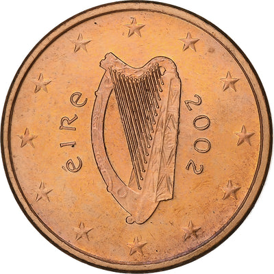 Irlanda, 
            
               5 Euro Cent, 
            
               2002