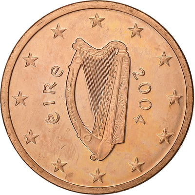 Irlanda, 
            
               5 Euro Cent, 
            
               2004