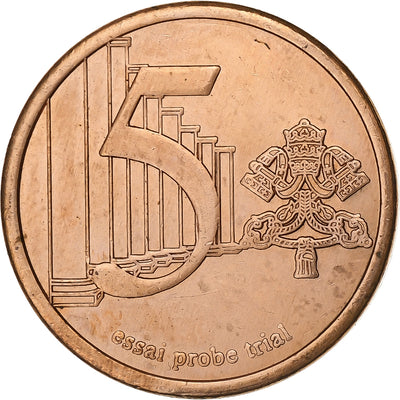 Vaticano, 
            
               5 Euro Cent, 
            
               Fantasy Euro