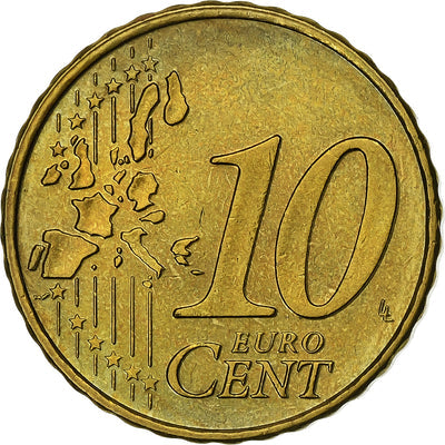 Paesi Bassi, 
            
               10 Euro Cent, 
            
               2000