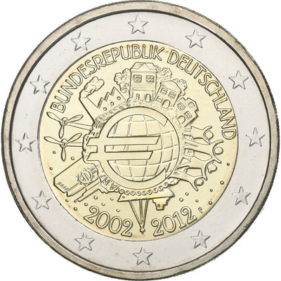 Germania, 
            
               2 Euro, 
            
               2012