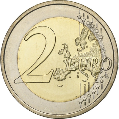 Portogallo, 
            
               2 Euro, 
            
               10 ans de l'Euro