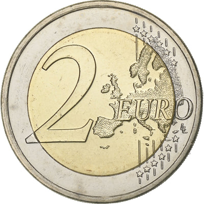 Paesi Bassi, 
            
               2 Euro, 
            
               Abdication de la Reine Béatrix