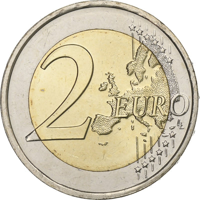 Malta, 
            
               2 Euro, 
            
               Drapeau européen