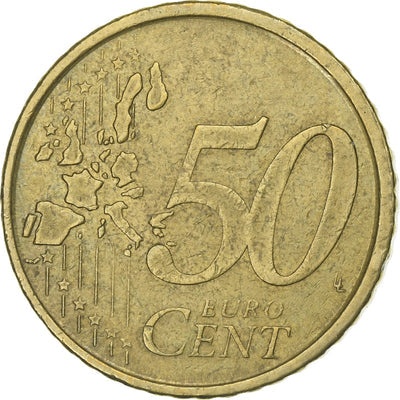 Spagna, 
            
               50 Euro Cent, 
            
               2001