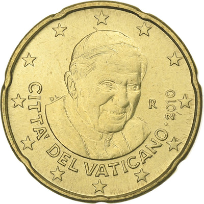 CITTÀ DEL VATICANO, 
            
               Benedict XVI, 
            
               20 Euro Cent