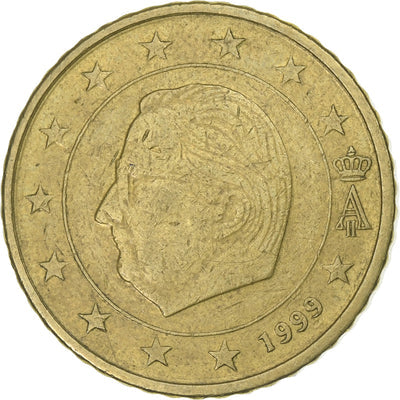 Belgio, 
            
               50 Euro Cent, 
            
               1999