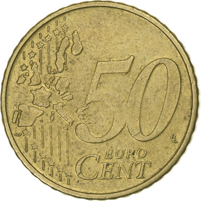 Belgio, 
            
               50 Euro Cent, 
            
               1999