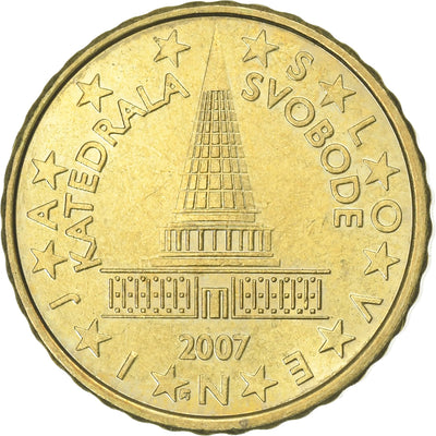 Slovenia, 
            
               10 Euro Cent, 
            
               2007