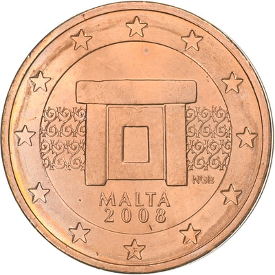 Malta, 
            
               2 Euro Cent, 
            
               2008