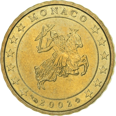 Monaco, 
            
               Rainier III, 
            
               10 Euro Cent