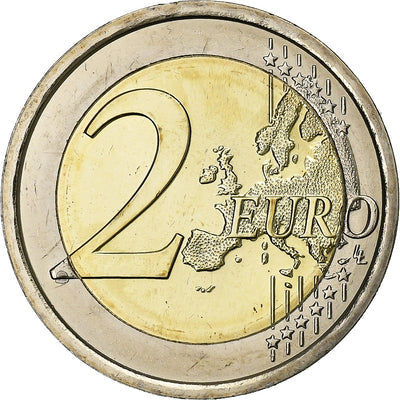 Slovenia, 
            
               2 Euro, 
            
               Drapeau européen