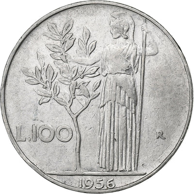 Italia, 
            
               100 Lire, 
            
               1956