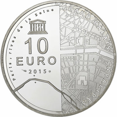 Francia, 
            
               10 Euro, 
            
               Grand Palais - Invalides