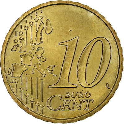 Francia, 
            
               Rainier III, 
            
               10 Euro Cent