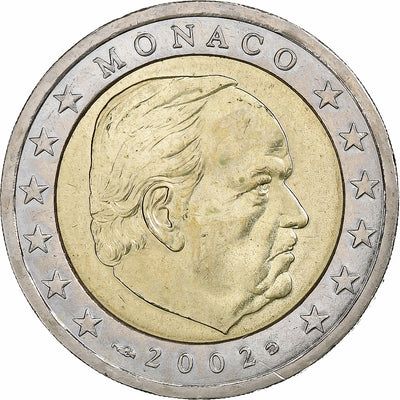 Francia, 
            
               Rainier III, 
            
               2 Euro