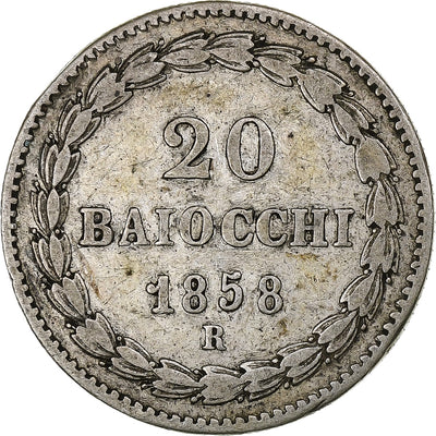 Papal States, 
            
               Pius IX, 
            
               20 Baiocchi