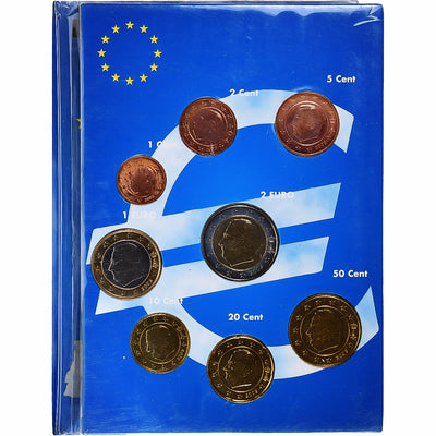 Belgio, 
            
               Set 1 ct. - 2 Euro, 
            
               euro set