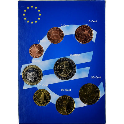 Slovenia, 
            
               Set 1 ct. - 2 Euro, 
            
               euro set