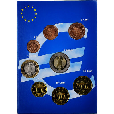 Germania, 
            
               Set 1 ct. - 2 Euro, 
            
               euro set