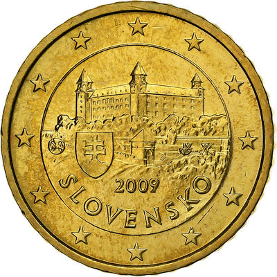 Slovacchia, 
            
               50 Euro Cent, 
            
               2009