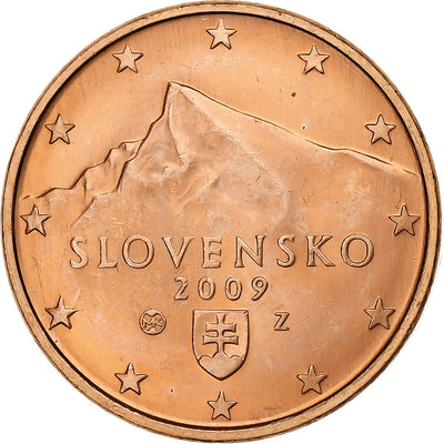 Slovacchia, 
            
               5 Euro Cent, 
            
               2008