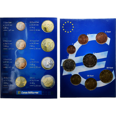 Irlanda, 
            
               Set 1 ct. - 2 Euro, 
            
               2002