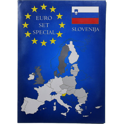 Slovenia, 
            
               Set 1 ct. - 2 Euro, 
            
               2002