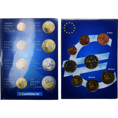 Cipro, 
            
               Set 1 ct. - 2 Euro, 
            
               2002