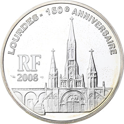 Francia, 
            
               1-1/2 Euro, 
            
               Lourdes