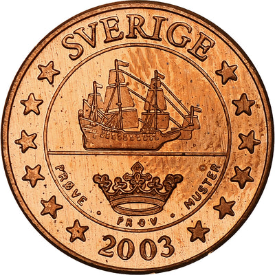 Svezia, 
            
               5 Euro Cent, 
            
               Fantasy euro patterns