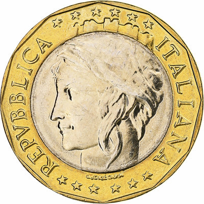 Italia, 
            
               1000 Lire, 
            
               1997