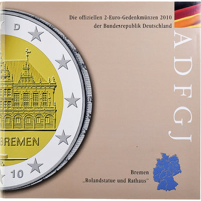 Germania, 
            
               2€ x 5, 
            
               Bremen