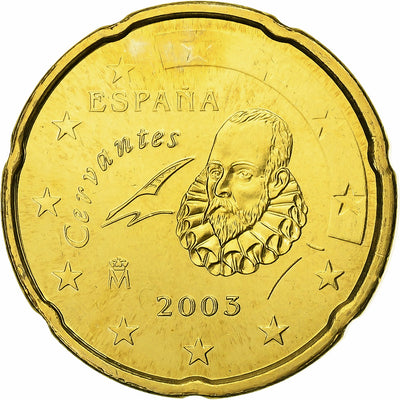 Spagna, 
            
               20 Euro Cent, 
            
               BU