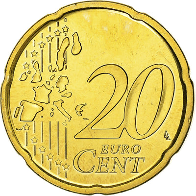 Spagna, 
            
               20 Euro Cent, 
            
               BU