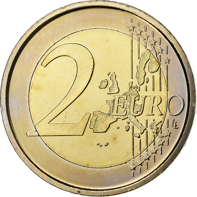 Spagna, 
            
               2 Euro, 
            
               BU