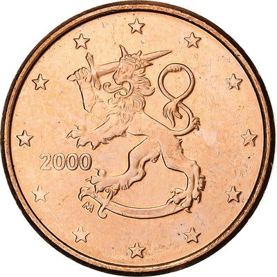 Finlandia, 
            
               5 Euro Cent, 
            
               2000