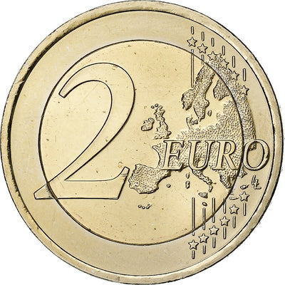 Austria, 
            
               2 Euro, 
            
               Traité de Rome