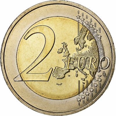 Francia, 
            
               2 Euro, 
            
               Traité de Rome