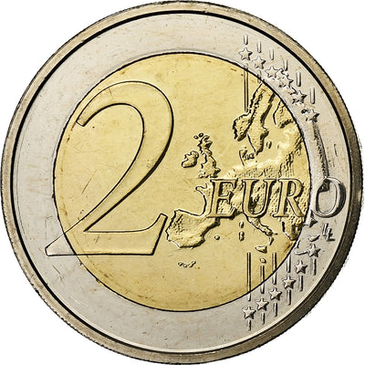 Belgio, 
            
               2 Euro, 
            
               Traité de Rome