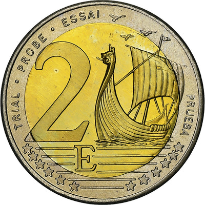 Danimarca, 
            
               Margrethe II, 
            
               2 Euro