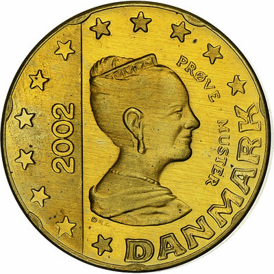 Danimarca, 
            
               Margrethe II, 
            
               20 Euro Cent